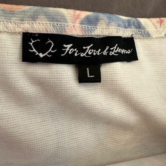 For Love and Lemons Multicolor Patterned Blouse - Picture 2 of 2